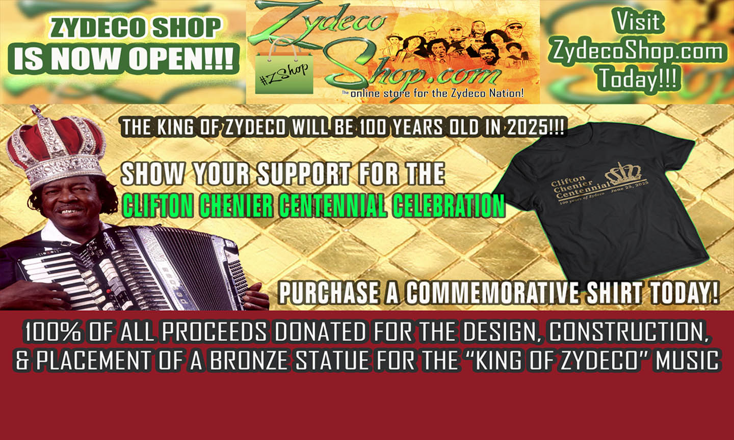 ZydecoShop.com Is Now Open - Clifton Chenier