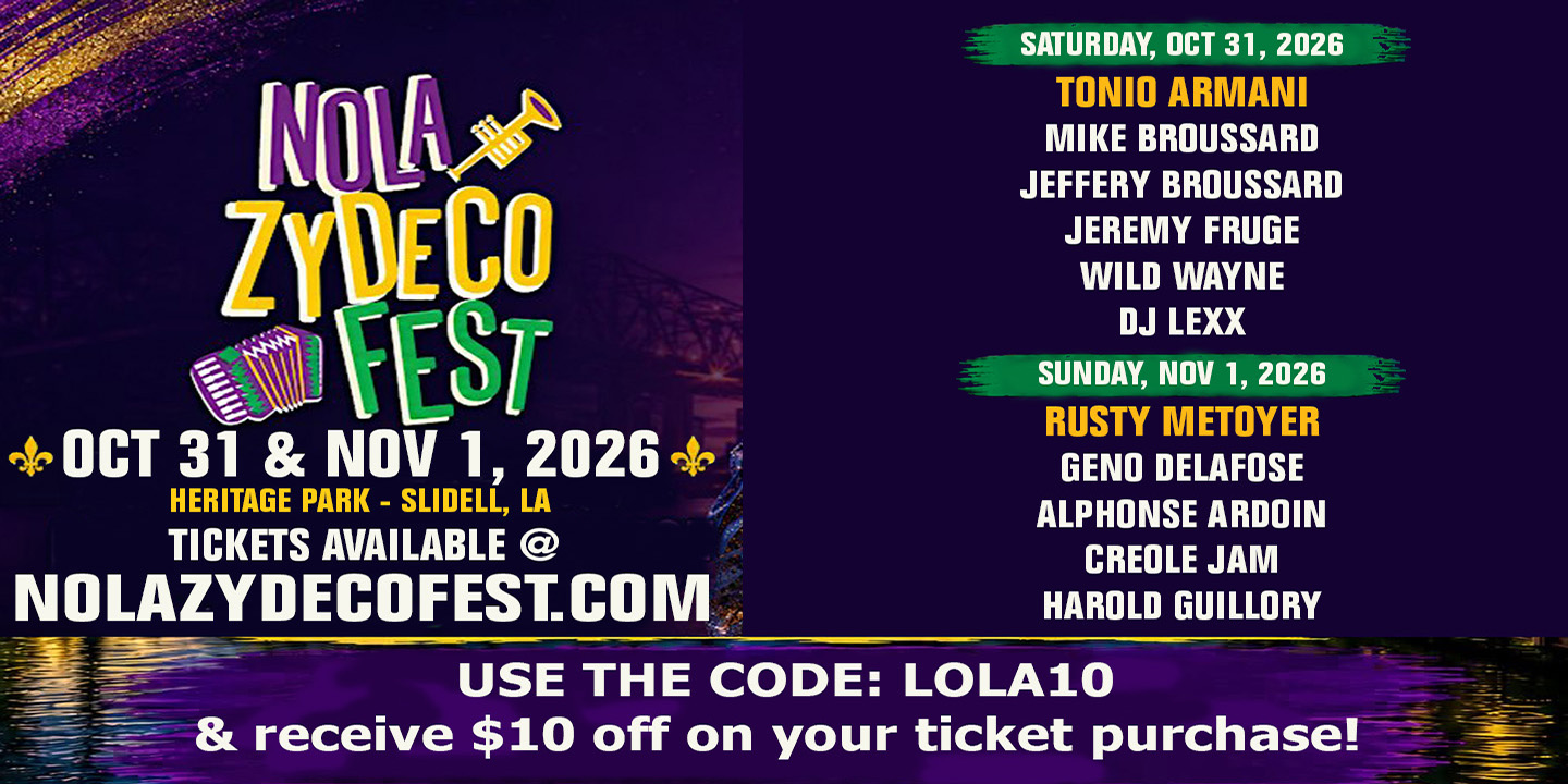 2026 NOLA Zydeco Festival - TICKET PURCHASE - 01
